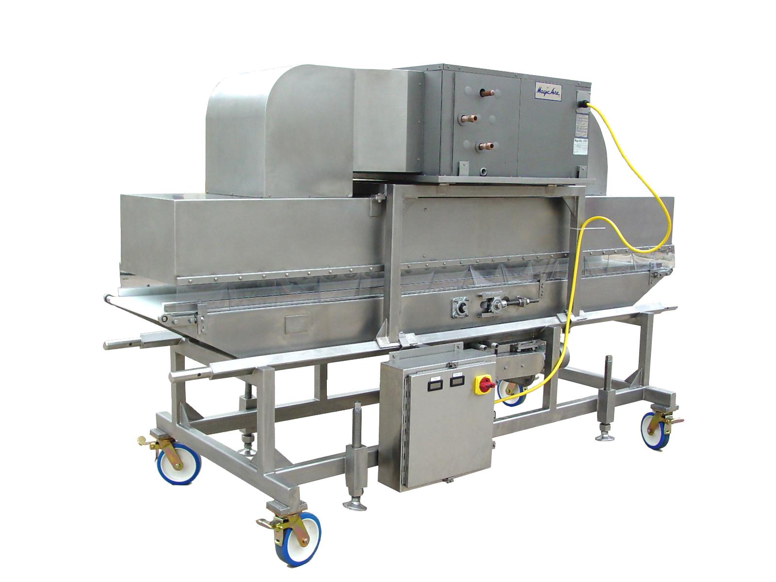 cooling conveyor - R & D Machine, a Division of AMFAN Corporation